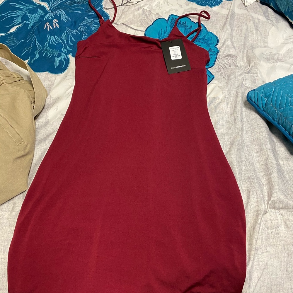 Red dress